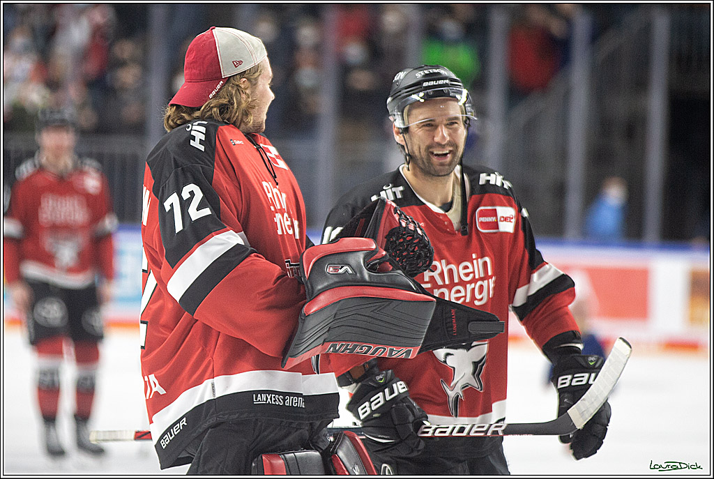 PENNY DEL; Koelner Haie- Nuernberg Ice Tigers; Koeln, 03.12.2021